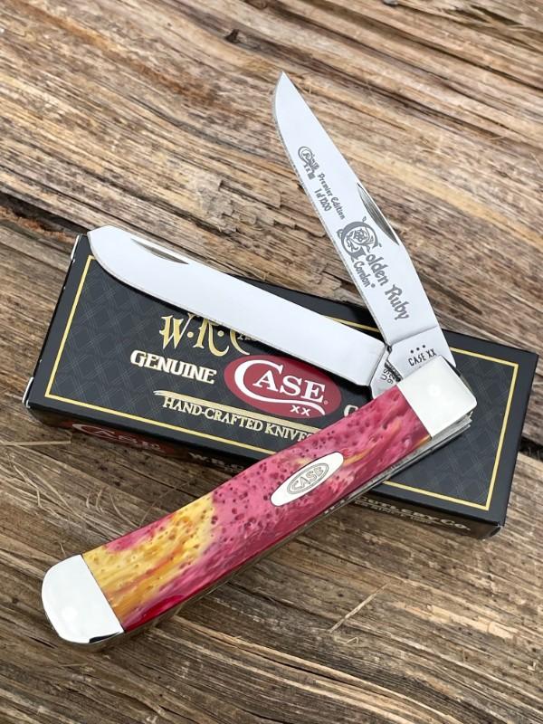♥気まぐれセール♦稀少レアゴールデンバット オーストリッチケース CASE XX ** GOLDEN RUBY PREMIER EDITION 2024 CORELON TRAPPER