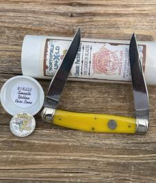 GEC NORTHFIELD ** 812122 SMOOTH YELLOW ROSE BONE MUSKRAT (GK)