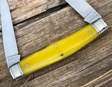 GEC NORTHFIELD ** 812122 SMOOTH YELLOW ROSE BONE MUSKRAT (GK)