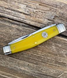GEC NORTHFIELD ** 812122 SMOOTH YELLOW ROSE BONE MUSKRAT (GK)
