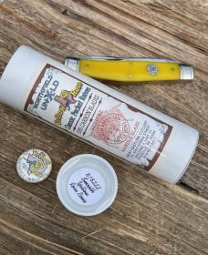 GEC NORTHFIELD ** 812122 SMOOTH YELLOW ROSE BONE MUSKRAT (GK)