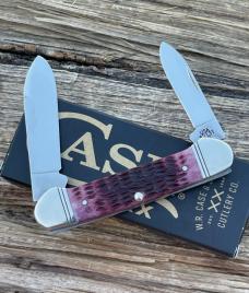 CASE XX *** SELECT CABERNET JIG BONE CANOE