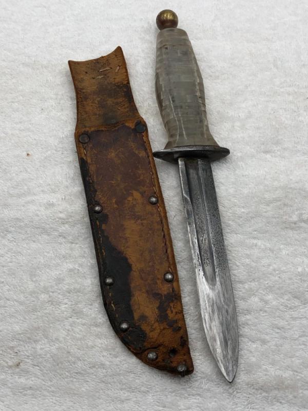 Vintage Theater Knife Very Unique Very Well Made From Handmade Pieces And Parts Vintage Theater Knife Very Unique Very Well Made From Handmade Pieces And Parts