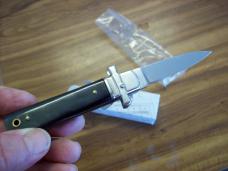 A. G. A. Campolin Dominus Lever Maltese Cross 6 Incher W/Brazilian Horn Handles  NIB