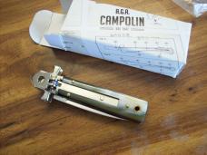 A. G. A. Campolin Dominus Lever Maltese Cross 6 Incher W/Brazilian Horn Handles  NIB