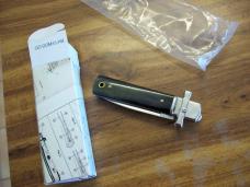 A. G. A. Campolin Dominus Lever Maltese Cross 6 Incher W/Brazilian Horn Handles  NIB