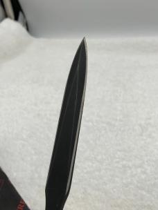 Blackjack Knives Model 0021 Blue Devil Throwing Knife Appears Unused