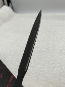 Blackjack Knives Model 0021 Blue Devil Throwing Knife Appears Unused