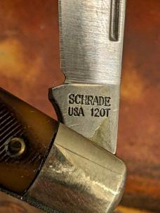 Vintage Single Blade Old Timer Schrade 120T Brand New In Box