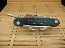 KABAR RIGGERS KNIFE #1121 U.S.A. MADE & ORIGINAL LEATHER BELT SHEATH ALL IN EXCELLENT USED CONDITION