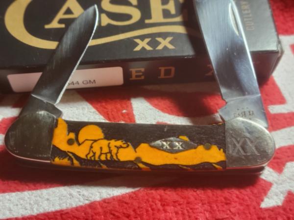 Case xx yellowhorse grizzly mountain canoe