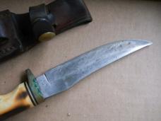 Schrade USA 153 UH Knife / Sheath / Stone 