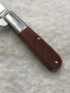 Vintage Kabar 2 Blade Barlow Knife #1013 Made In USA Excellent Unused Condition