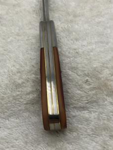 Vintage Kabar 2 Blade Barlow Knife #1013 Made In USA Excellent Unused Condition
