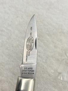 Sears Craftsman 1987 60th Ann. For Craftsman Tools 1 Blade Lockback Made In USA