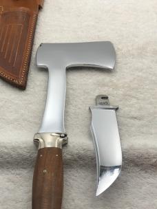 Case Tested XX Knife And Hatchet Interchangeable Set Excellent Used Condition