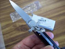 A. G. A. Campolin Dominus Lever Maltese Cross 6 Incher W/Brazilian Horn Handles  NIB