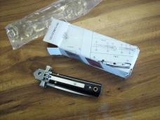 A. G. A. Campolin Dominus Lever Maltese Cross 6 Incher W/Brazilian Horn Handles  NIB