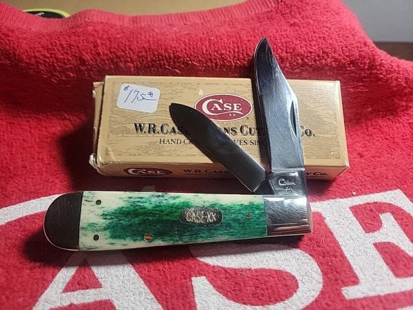 Case green appaloosa jack knife 1997