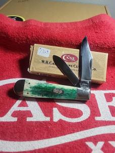 Case green appaloosa jack knife 1997
