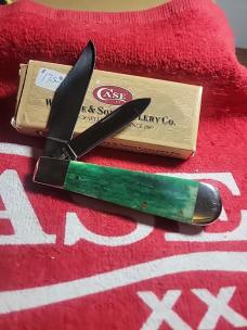 Case green appaloosa jack knife 1997