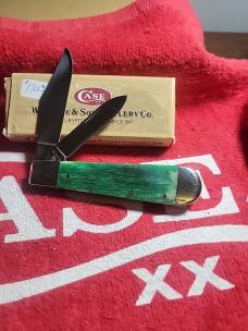 Case green appaloosa jack knife 1997