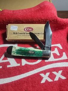 Case green appaloosa jack knife 1997