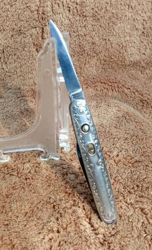 Schrade double 2 7/8 stainless steel scales