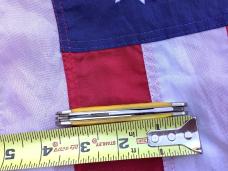 Vintage J A Henckels Whittler with Yellow Pick Bone Handles & Black Shield -NOS