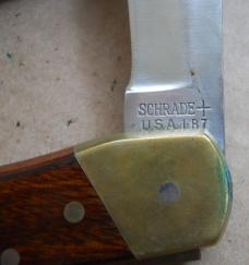 Schrade Lock back LB 7 Knife Sheath  USA 