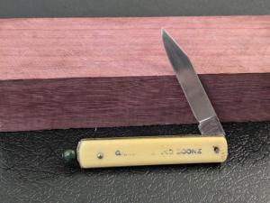 Geo. Schrade Pull Ball Automatic Advertising Pocketknife