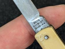 Geo. Schrade Pull Ball Automatic Advertising Pocketknife