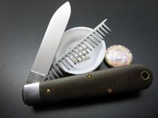 Great Eastern Cutlery #15 Urban Jack Spear OD Green Canvas Micarta GEC 152221