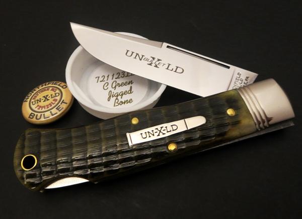 Great Eastern Cutlery Northfield #72 Bullet Cody Scout Lockback C Green Jigged Bone GEC 721123LB Great Eastern Cutlery Northfield #72 Bullet Cody Scout Lockback C Green Jigged Bone GEC 721123LB