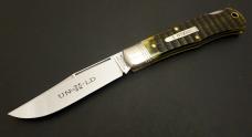Great Eastern Cutlery Northfield #72 Bullet Cody Scout Lockback C Green Jigged Bone GEC 721123LB