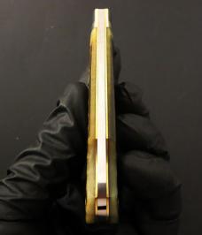 Great Eastern Cutlery Northfield #72 Bullet Cody Scout Lockback C Green Jigged Bone GEC 721123LB