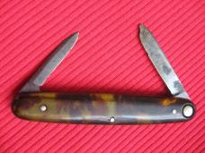 Vintage Press Button Double Switchblade knife