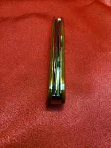 Great Eastern Cutlery 715222 Beer Cub, Pale Ale Linen Micarta. New, Mint in Tube with Pin!.