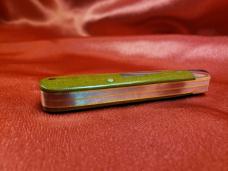 Great Eastern Cutlery 715222 Beer Cub, Pale Ale Linen Micarta. New, Mint in Tube with Pin!.