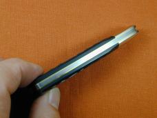 Great Eastern Cutlery GEC Jigged Black Delrin Rozee Bullet End Barlow Knife 781124 NIT Made In USA