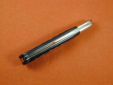 Great Eastern Cutlery GEC Jigged Black Delrin Rozee Bullet End Barlow Knife 781124 NIT Made In USA