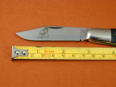 Great Eastern Cutlery GEC Jigged Black Delrin Rozee Bullet End Barlow Knife 781124 NIT Made In USA