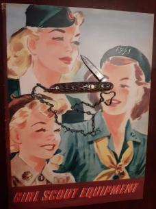 PRESTO Girl Scout Switchblade with Etch