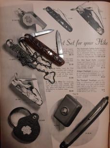 PRESTO Girl Scout Switchblade with Etch