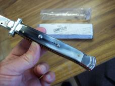 A. G. A. Campolin Maniago, Italy Maltese Cross Bayonet Blade Beautiful Brazilian Horn N.I.B.        