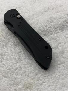 Benchmade 9501 BK Mini Auto Stryker Push Button Automatic Knife Made In USA Discontinued