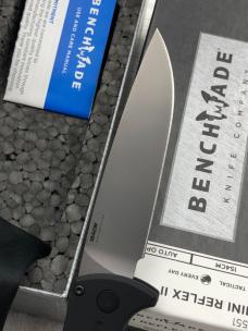 Benchmade 2551 Mini Reflex II Push Button Automatic Knife Made In USA Discontinued