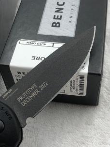 Benchmade 9570BK Mini Claymore Prototype Push Button Automatic Knife 