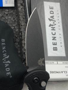 Benchmade 9570BK Mini Claymore Prototype Push Button Automatic Knife 