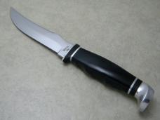 Case XX USA 1960's-70's Black 223-5 Fixed Blade Sheath Knife